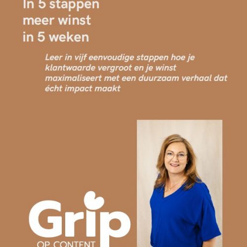 Gratis E-book: in 5 stappen meer winst in 5 weken